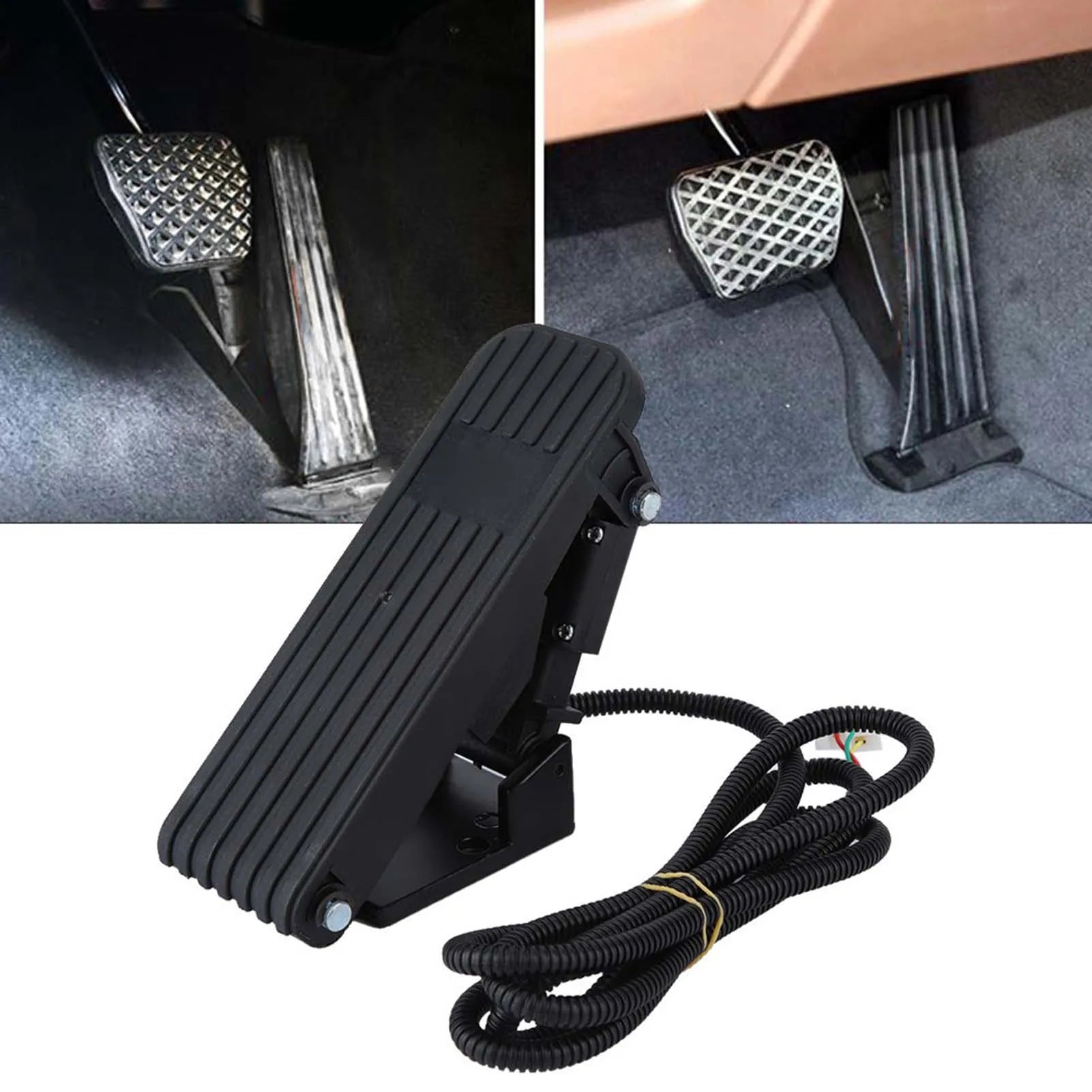 ATV Foot Brake Pedal Vehicle Accelerator Throttle Speed Control Brake Foot Pedal E Bike Go Kart Speed Control Brake Pedal Qme