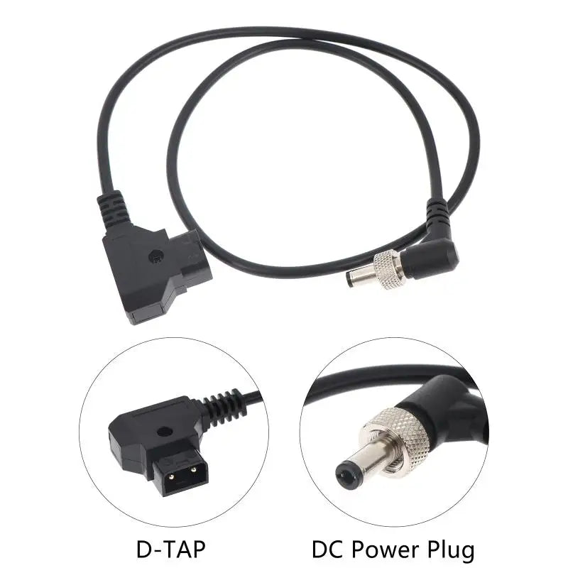 D-tap Locking DC2 Monitors Power Cable Right Angle Suitable Atomos Qme