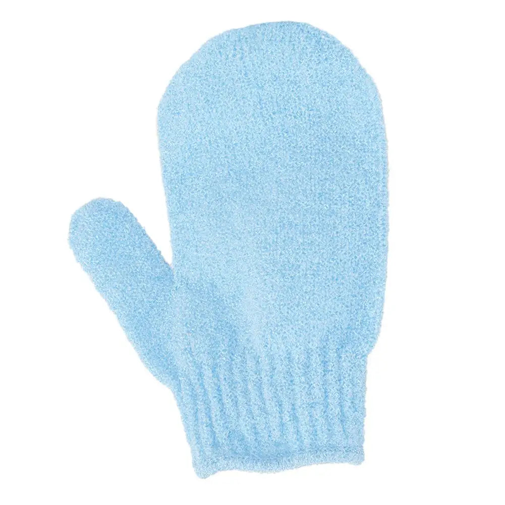 Exfoliating Bath Gloves Deep Scrubbing Dead Skin Shower Beauty Spa Qme B