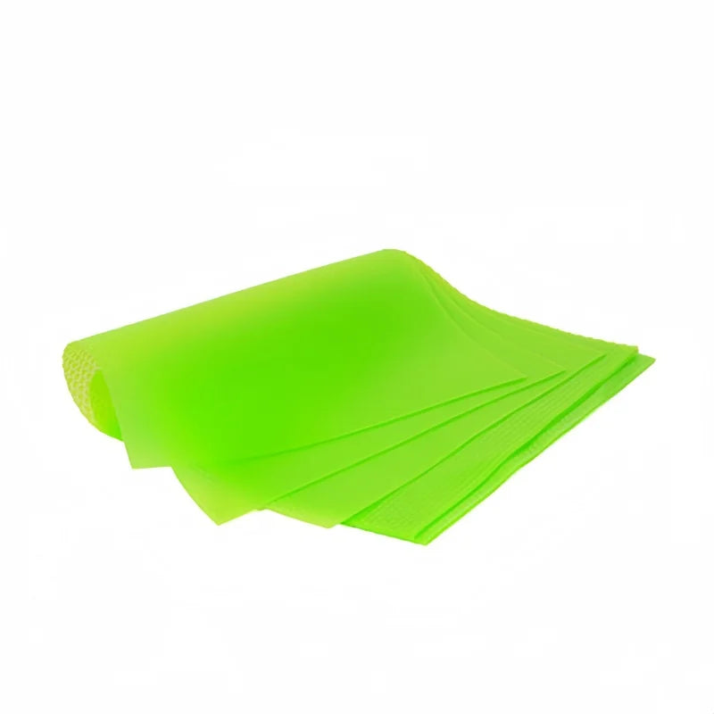 Refrigerator Mat Waterproof Washable Mildew-proof Oil Cabinet Drawer Qme 4PCS green 45 x 29cm