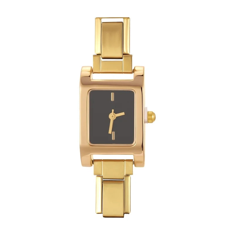 Fashion Women's Stainless Steel Square Triangle DIY Watch Bracelet