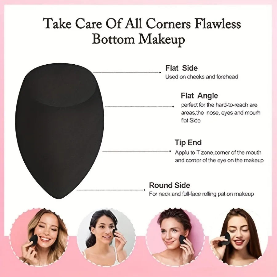Makeup Eggs Puffs Sponge Cushion Foundation Powder Beauty Tool Women Qme