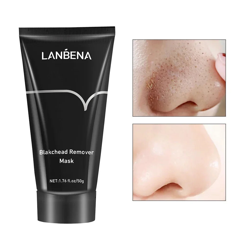 LANBENA Deep Cleaning Blackhead Remover Mask Remove Black Head Acne Qme