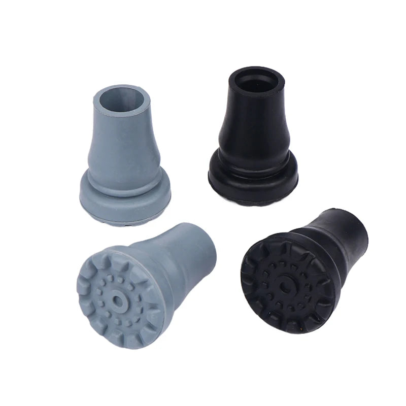 Crutch Ferrules Replacement Rubber Tips Canes Walking Sticks Mobility Qme