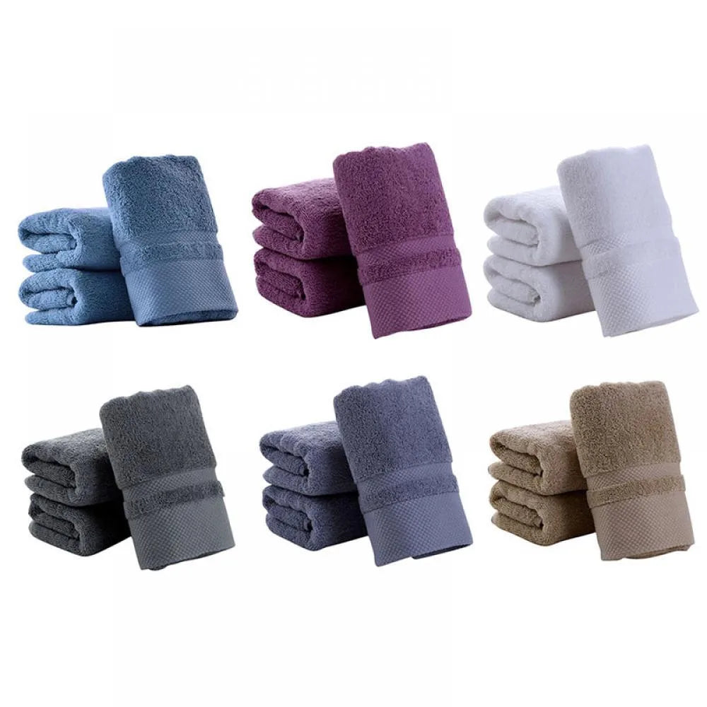 Cotton Hand Towels, Bathroom Hand Towels Set,Ultra Soft And Highly Absorbent ,Towel For Bath, Hand, Face, Gym And Spa Qme