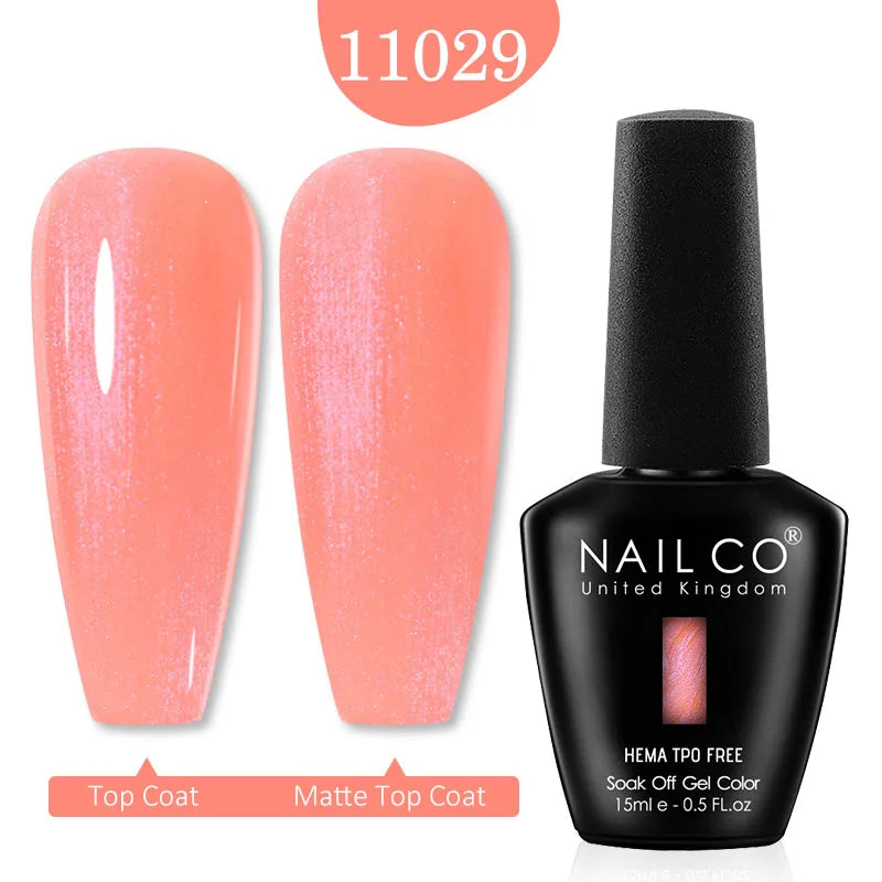 NAILCO Glitter Reflective Series Gel Nail Polish Nails Art Semi