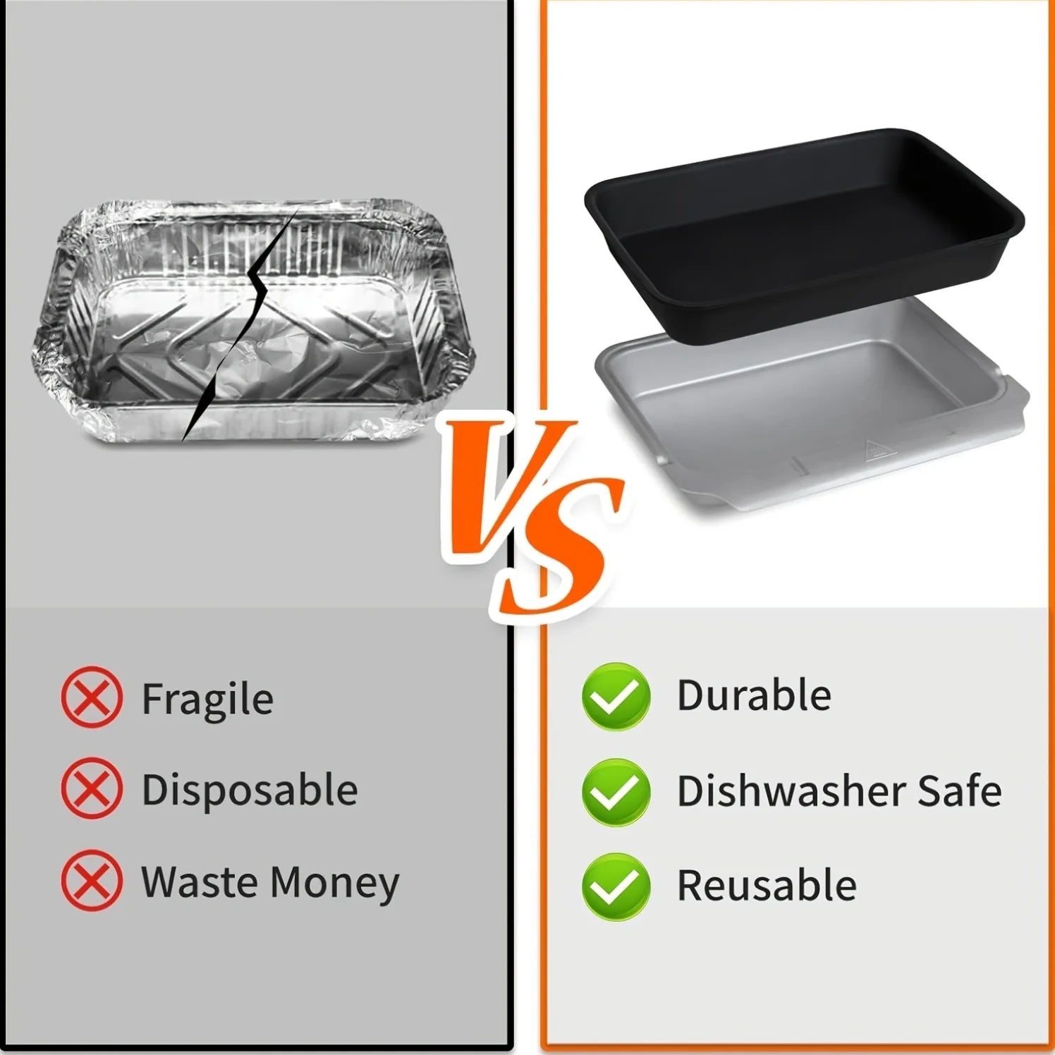 Silicone Drip Tray Liners Compatible Ninja OG701 Outdoor 7-in-1 Grill Qme
