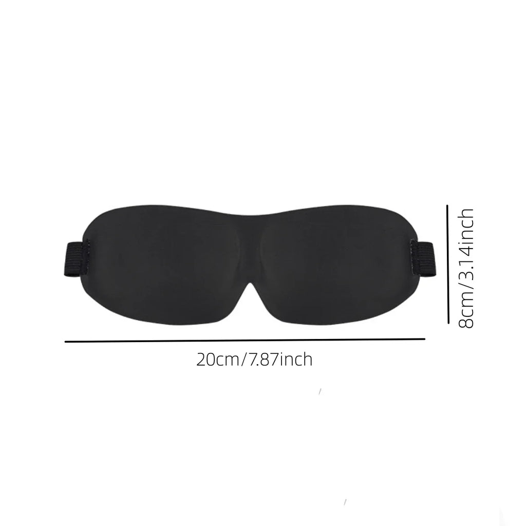 3D Eye Mask, Sleep Soft Padded Shade Cover Rest Relax Sleeping Blindfold, Lightweight Sleeping Mask, Eye Mask For Sleeping Qme