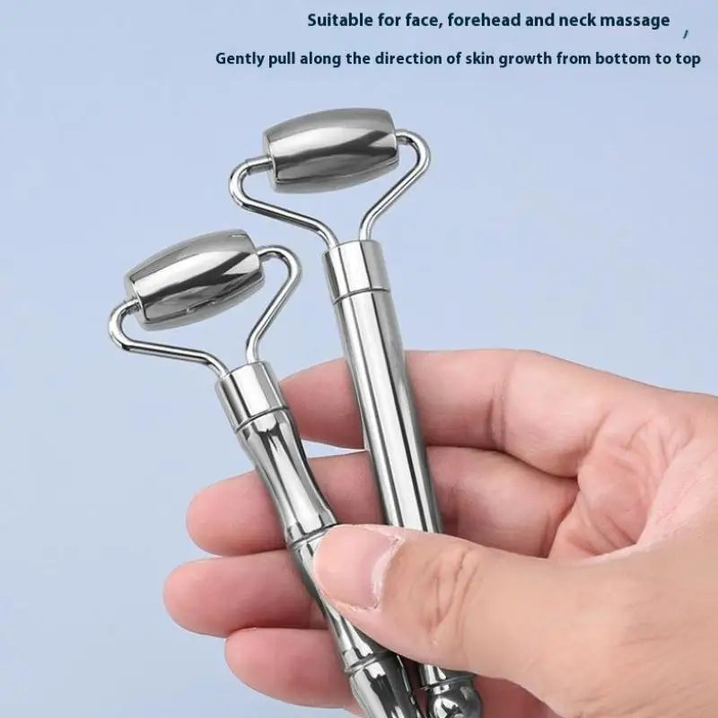 Massage Roller Skin Tightening Face Lifting Beauty Care Stainless Qme