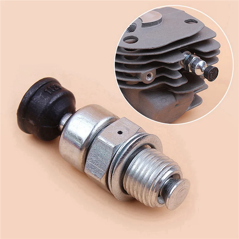 A02F-2X Cylinder Pressure Reducing Valve Leakage Valve Chainsaw Fittings Are Suitable For Stihl MS381 380 382 440 660 290 260 Qme