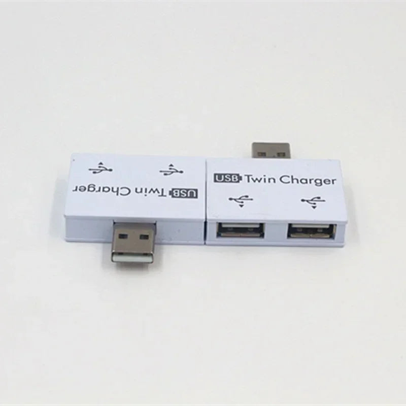 Portable Mini Computer, U Disk Mouse, Mobile Phone High Speed USB2.0 and 3.0 Male Ports USB Hub Charger Distributor Qme