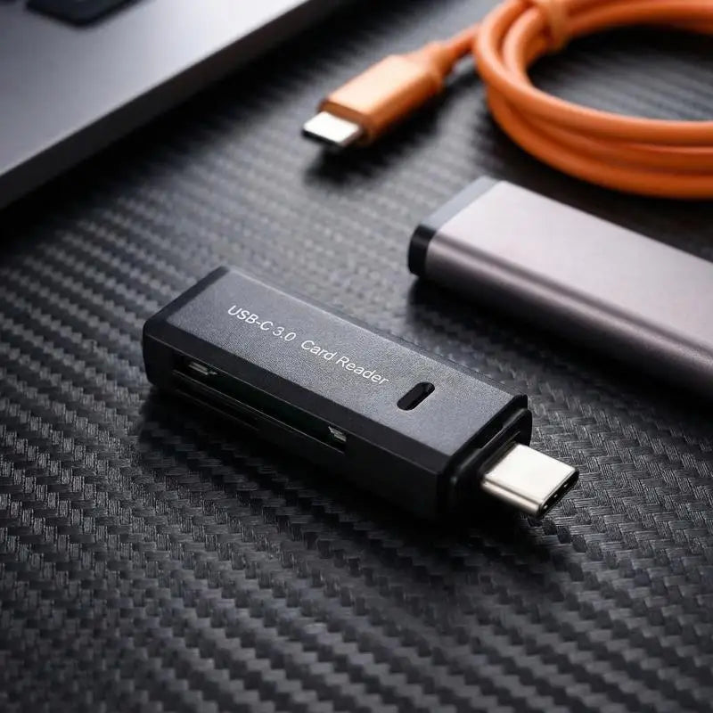 2-in-1 Multi Functional C 3 0 Card Reader TF Memory USB Flash Drive Qme