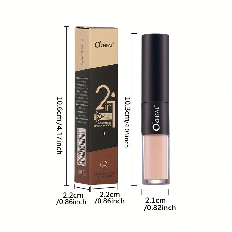 Clear Concealer Waterproof Sweat Proof Durable Fixation Fitting Qme