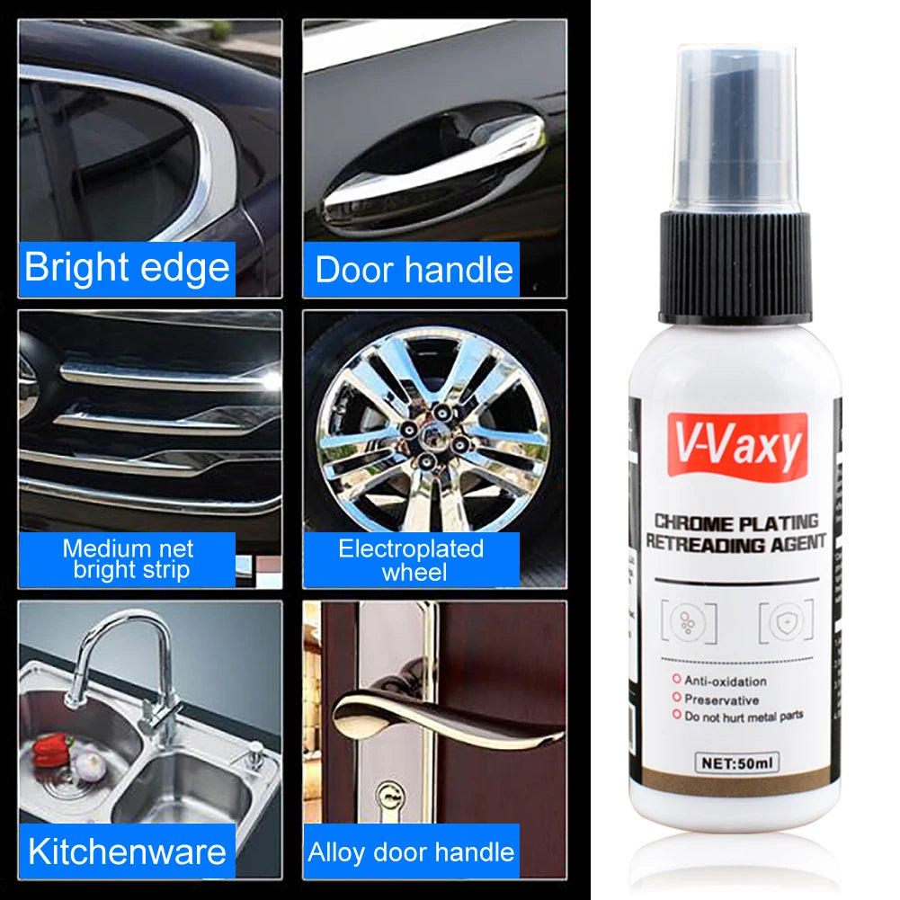 50ml Car Paint Rust Cleaner Iron Powder Remover Wheel Hub Agent Auto Detailing Easy Construction and Carry Light Weight Qme