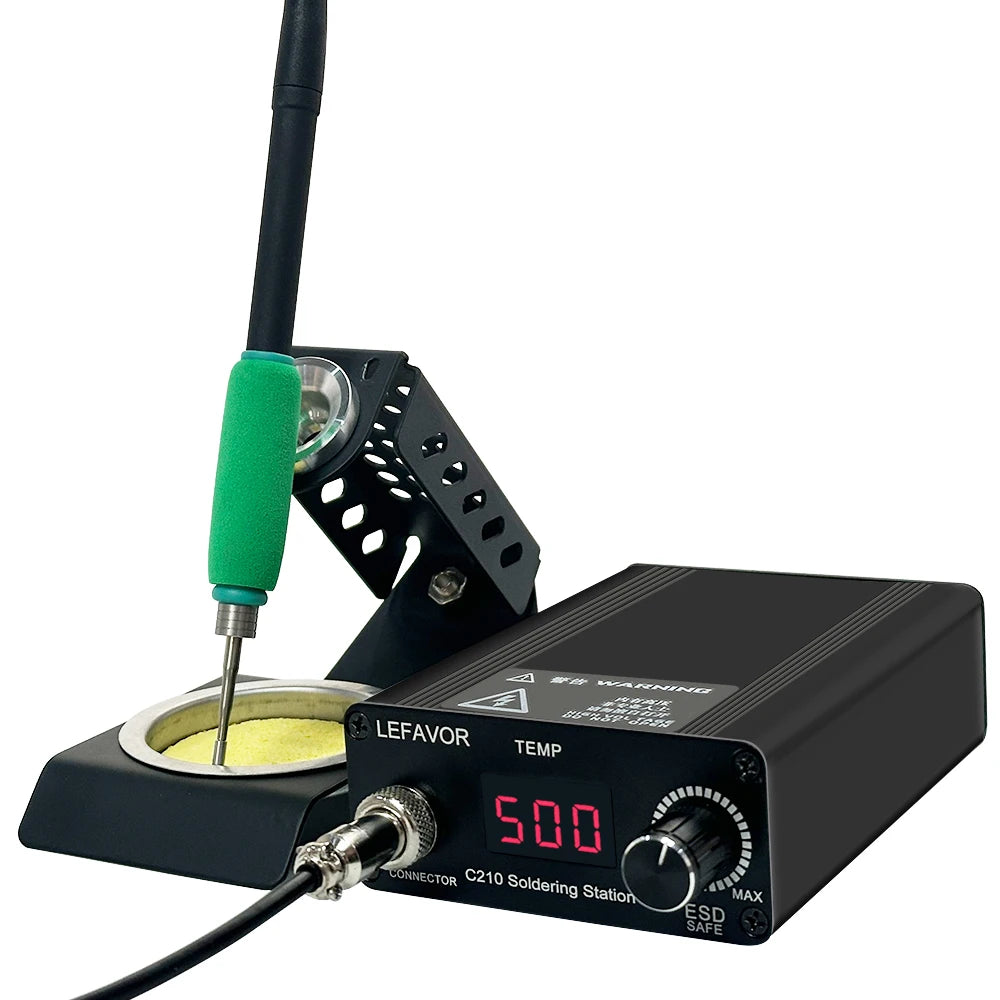 T210 Soldering Station Iron LED Digital Adjustment Auto Sleep 1s-1 5s Qme