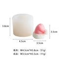 Handmade Molds Creative Christmas Hat Candle Silicone Mold DIY Geometry Candle Making Resin Soap Mold Christmas Gifts Decor Qme C-1PC