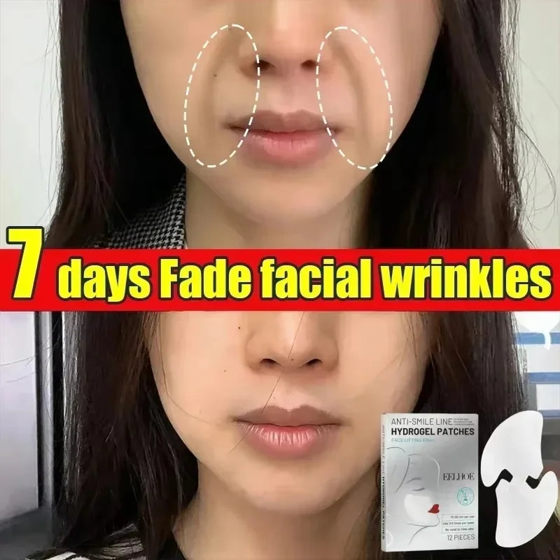 Firming Fine Lines Hydrocrystalline Patch Anti-Aging Lifting Sagging Facial Skin Deep Nourishment Masks Korea Face Care Products Qme