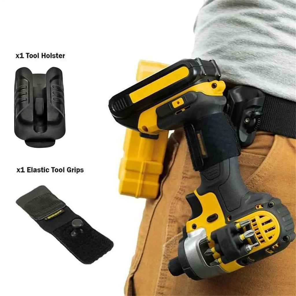 Tool Holder Belt Multifunctional Drill Clips For Belt Spider Tool Holster Hammer Holster Set Self Locking Quick Draw Belt Qme