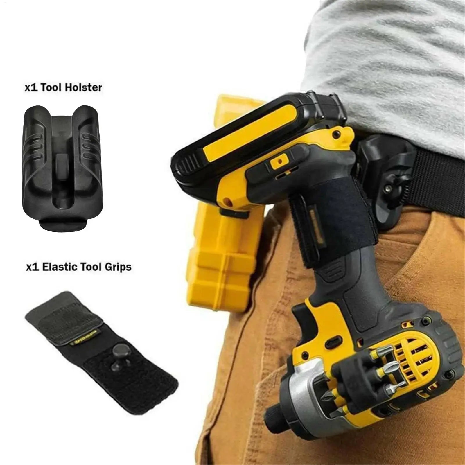 Tool Holder Belt Multifunctional Drill Clips For Belt Spider Tool Holster Hammer Holster Set Self Locking Quick Draw Belt Qme