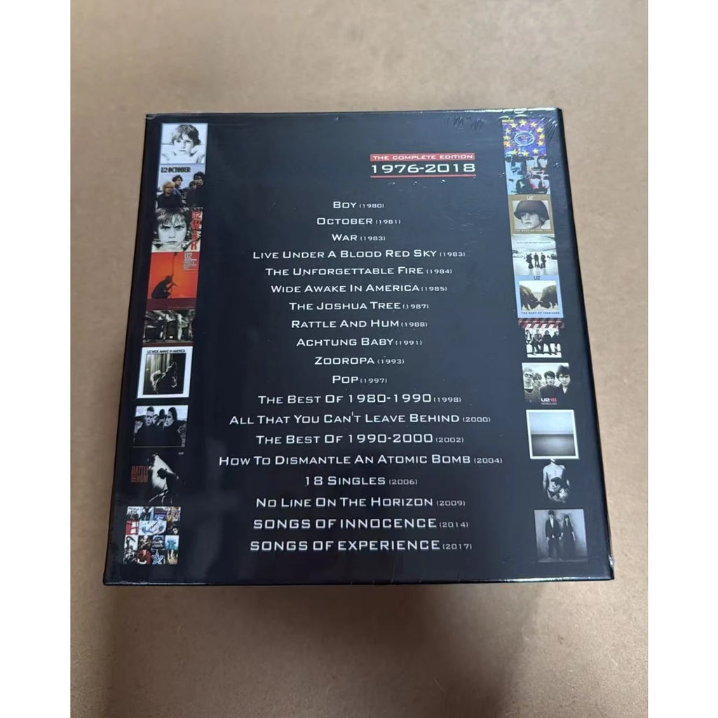 British Rock Band Studio Albums Collection 22CD Premium Box Set with All Era Artwork Full of Anthemic Rock Energy Timeless Hits Qme