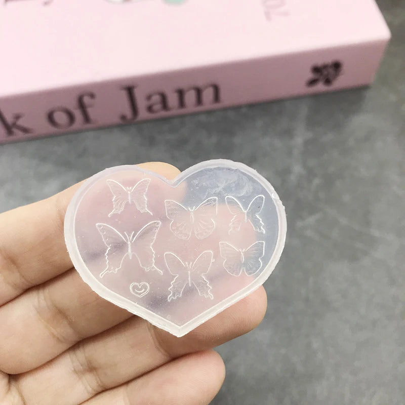 3D Silicone Transparent Nail Mold Lotus Leaves Nails Carving Mold Template DIY Nail Art Decoration Manicure Design Tools Qme style 29