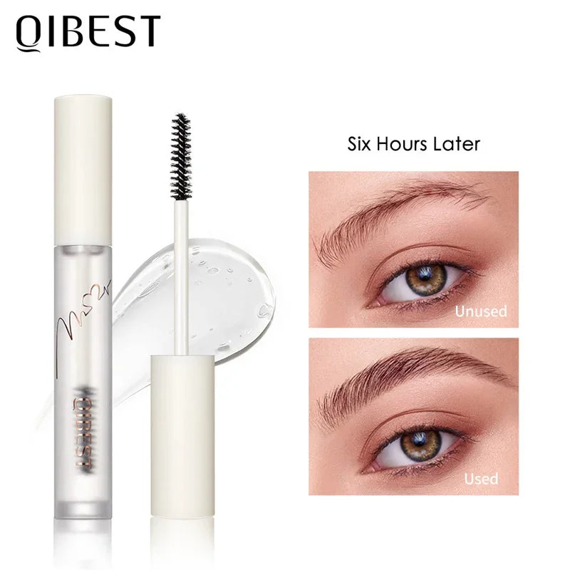 Waterproof Liquid Eyebrow Gel Transparent Brows Setting Tint Wax Lasting Fast Drying 3D Wild Eyebrow Fixing Soap Makeup Cosmetic Qme