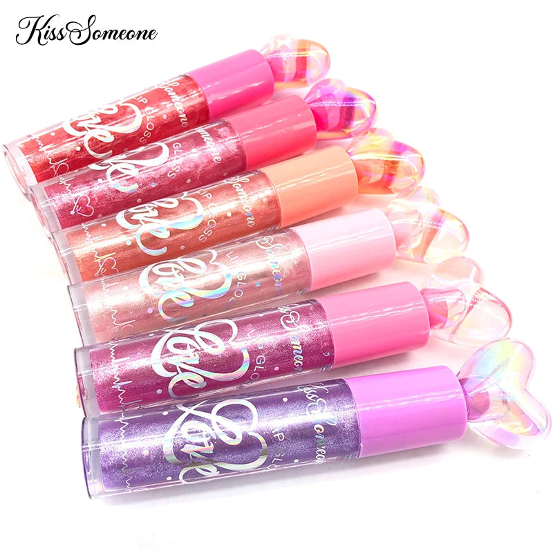6sets Color Change Lip Glaze - Glossy Finish, Sparkle Shine, Long-Lasting, Non-Sticky Paste for All Skin Types, Easy Application Qme