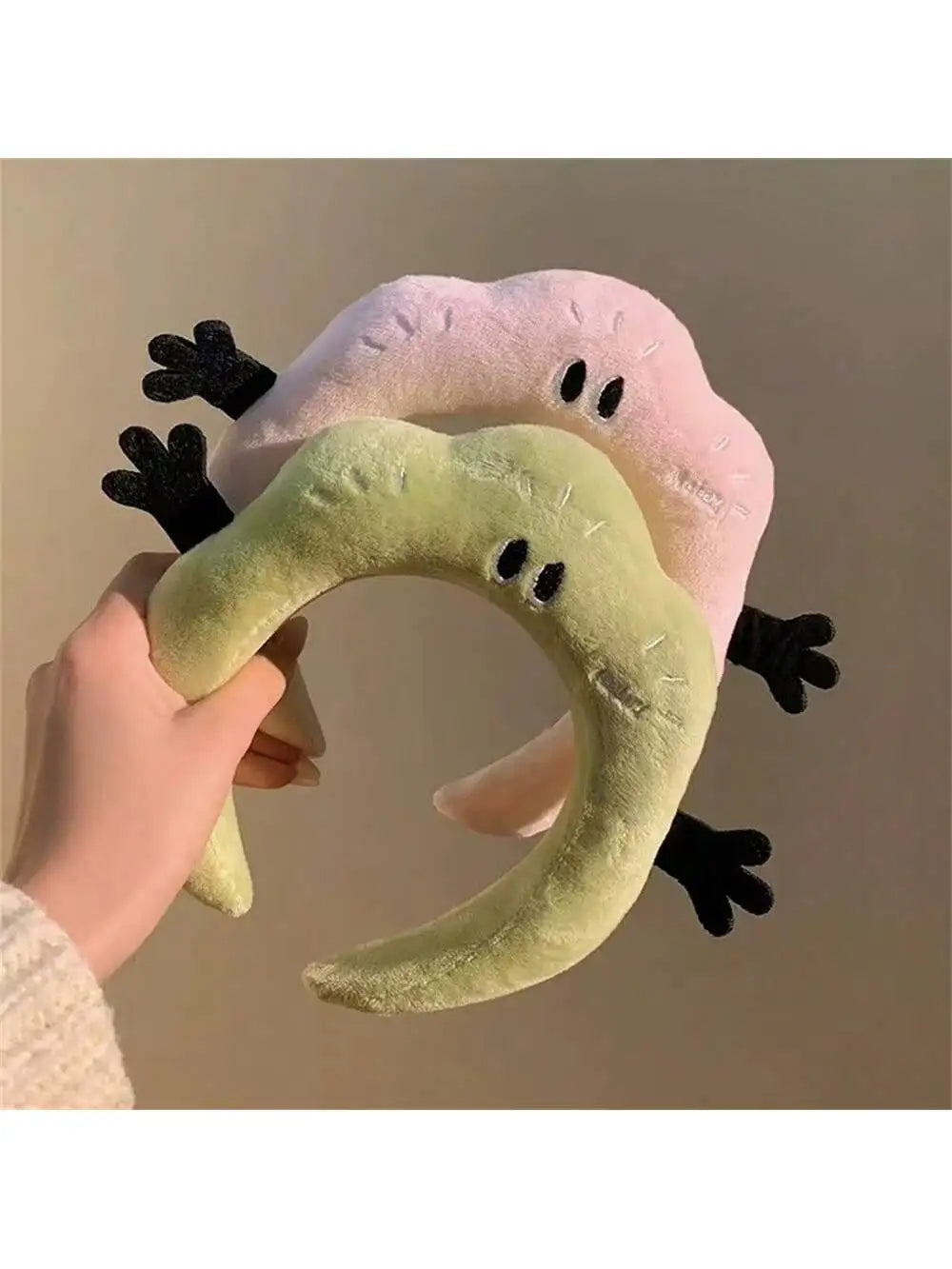 Relax Cartoon Funny Cute Headband Creative Twist Girl's Head Cloud Qme