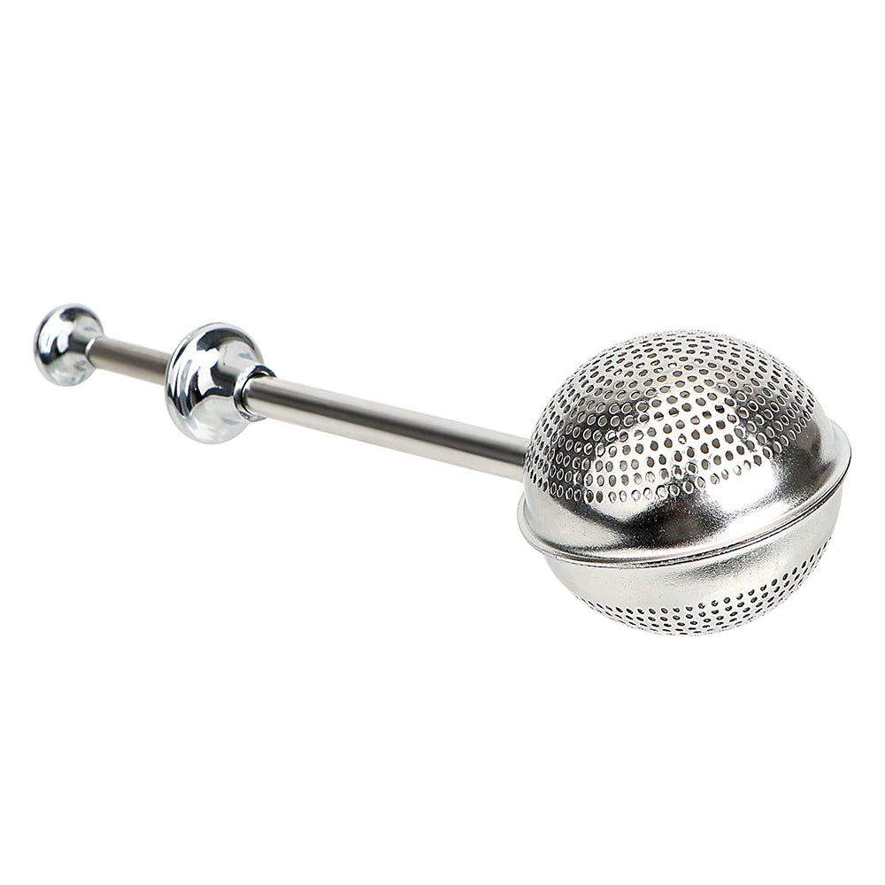 Spice Tea Tool Accessories Reusable Tea Strainer Ball Metal Tea Bag Stainless Steel Teapot Adjustable Tea Infuser Filter Qme