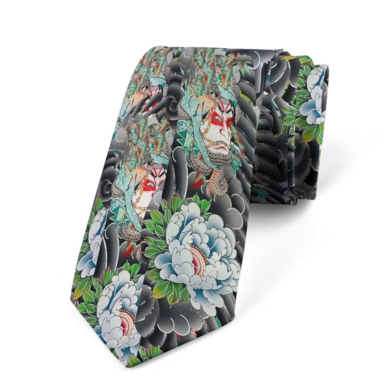 3d Printing Harajuku Fashion Unisex Tie Personality Interesting Qme style5