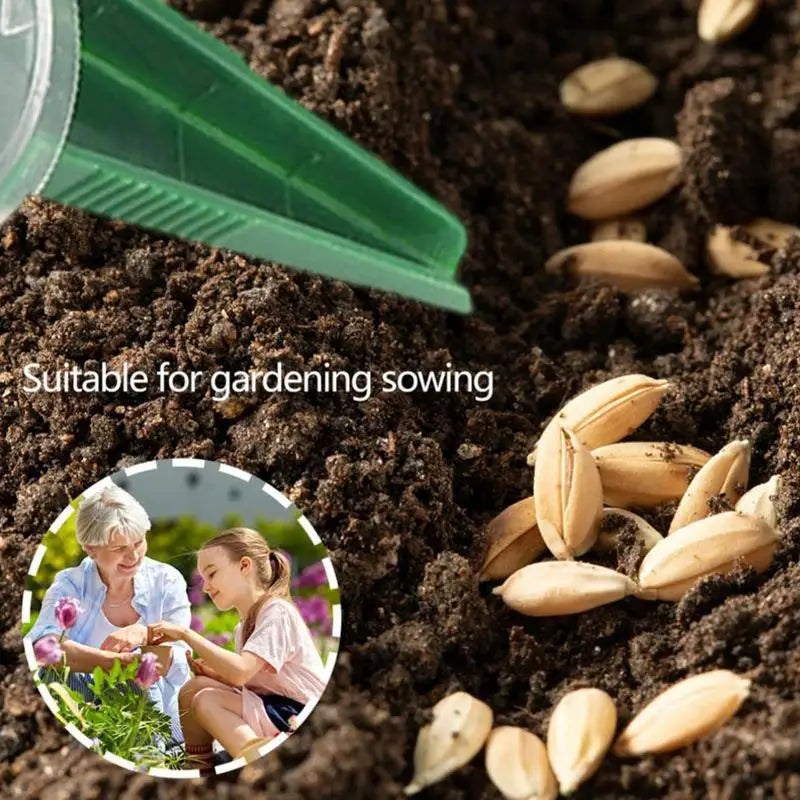 Adapting Various Sizes Seeds Plant Seed Sower Seeder Garden Qme