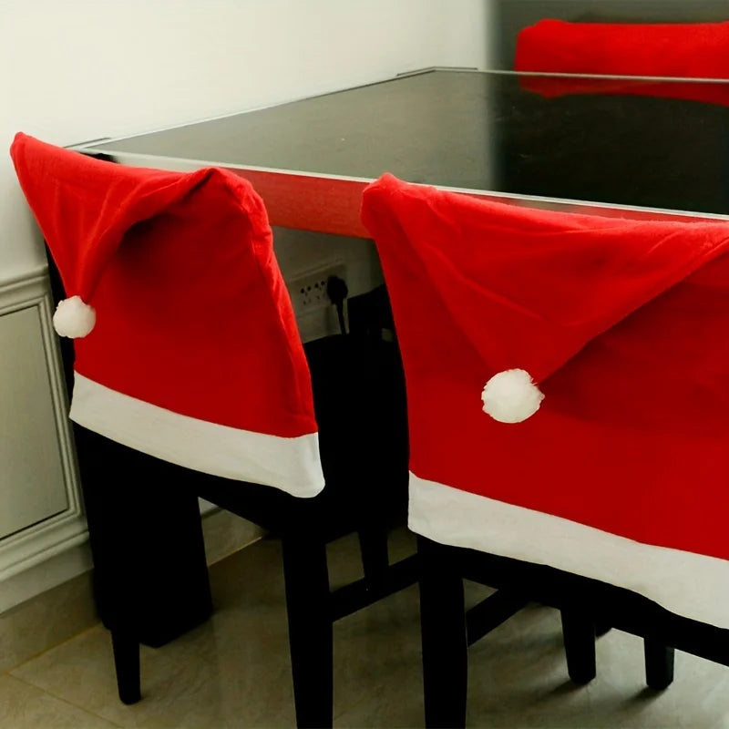 6 chair covers for Christmas decoration Qme