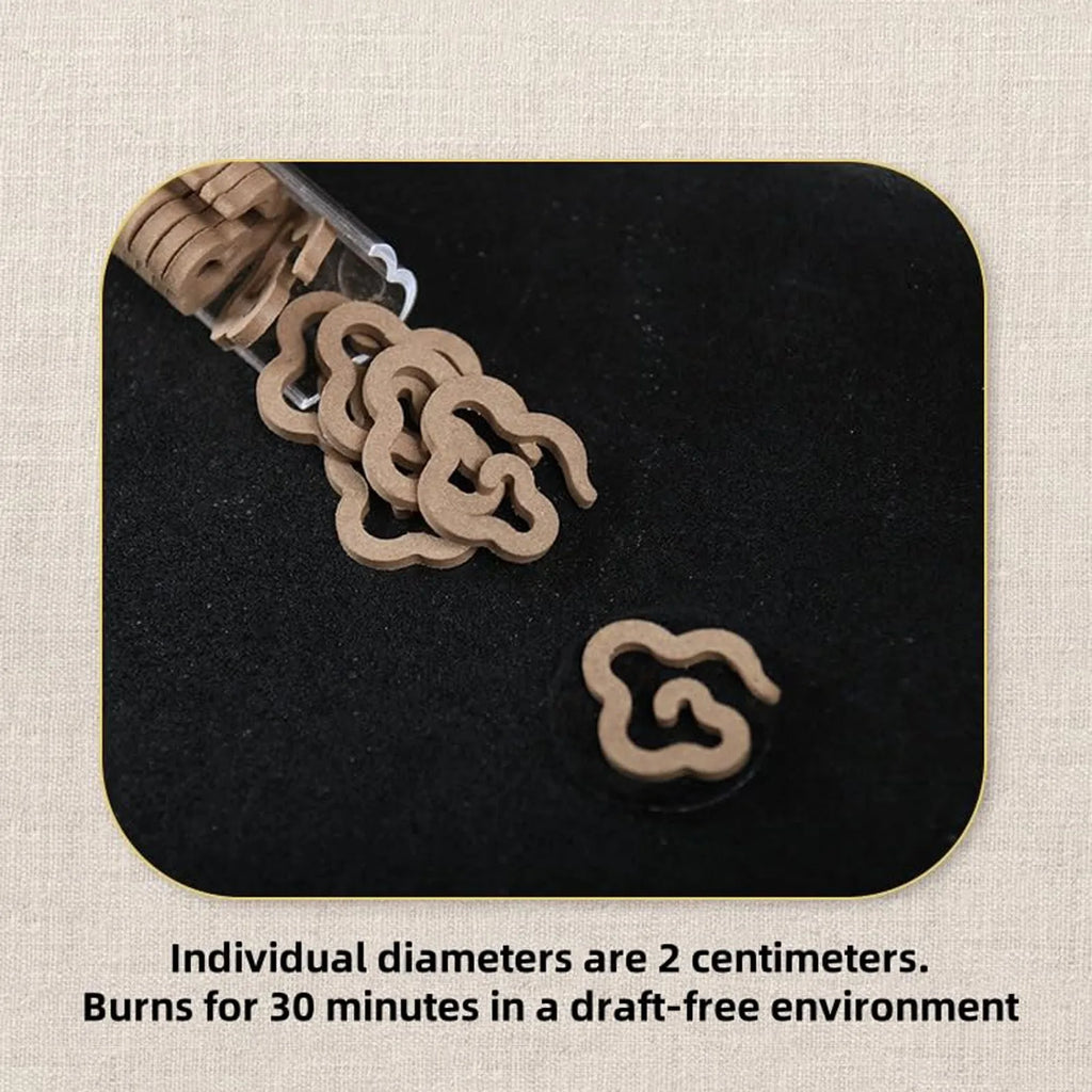 Small Xiangyun Coil Incense Non-stick Powder Ambergris Sandalwood Agilawood Home/Indoor/Deodorant Household Incense Qme