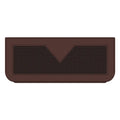 Car Storage Bag Mobile Phone Paste-type Multi-functional Mesh Pocket Qme Brown