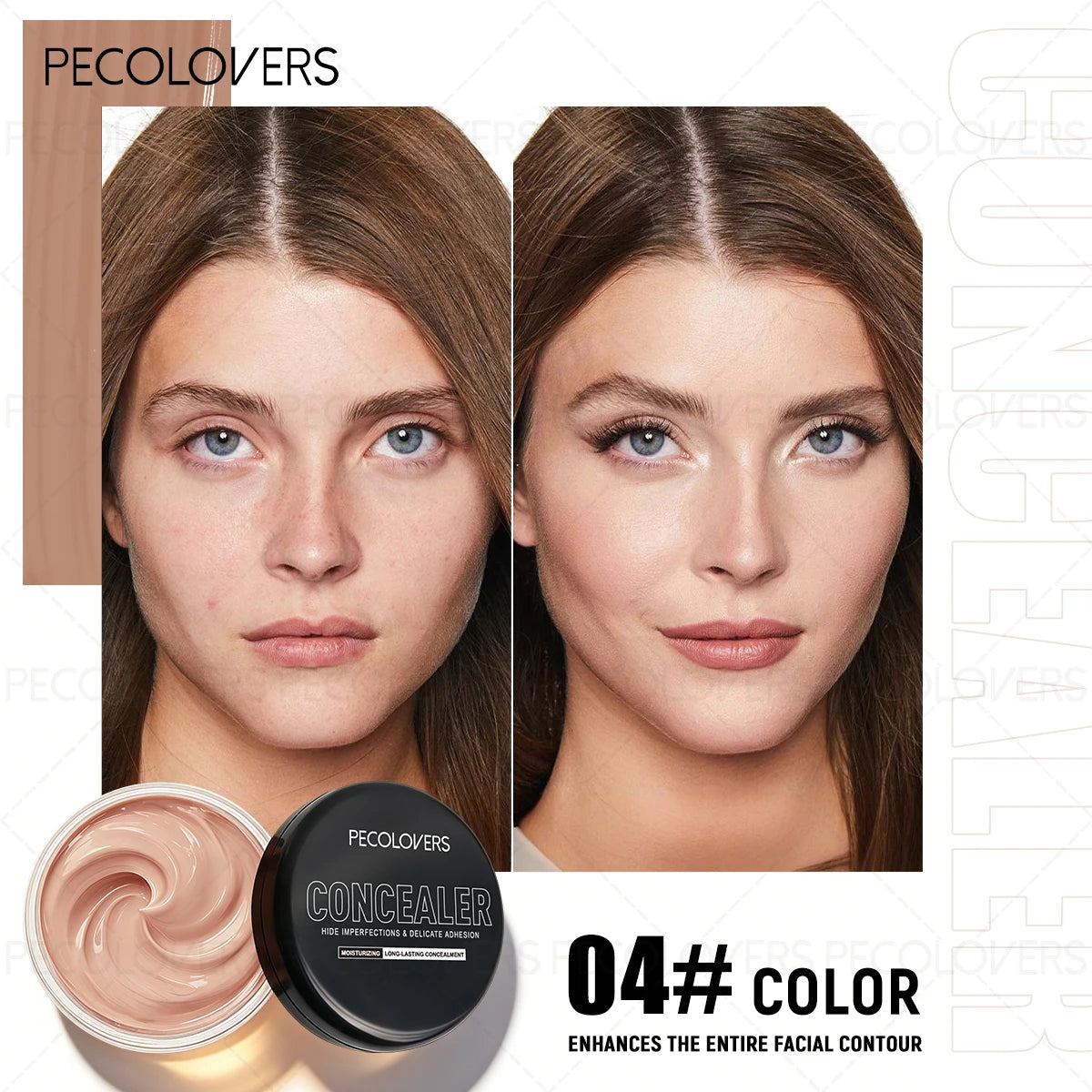 Multifunctional Concealer Covers Facial Blemishes Spots Tattoos Dark Qme 04