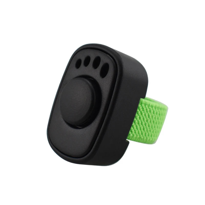 Interactive Sound Clicker Trainer For Thumb Training No Battery For Dogs Cats Positive Reinforcement Train Qme Black