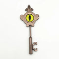 Magic Eye Pendant Cosplay Anime The Owl House Hunter Amity Metal Door Key Halloween Accessory Necklace Jewelry Prop Gift Qme Key China Mainland
