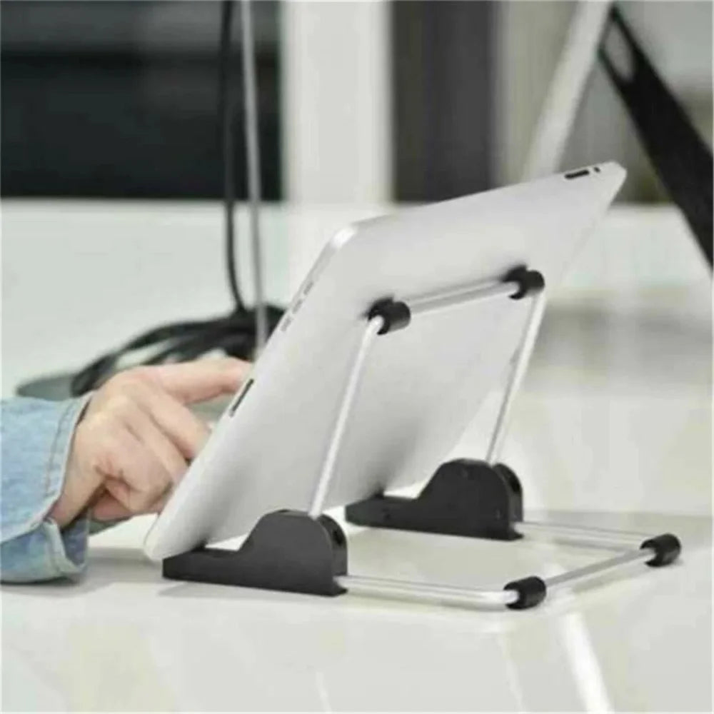 Flexible Three Angles Stand Adjustable Steady Portable Collapsible Tablet Stand Removable HighlySupport Tablet Holder Universal Qme