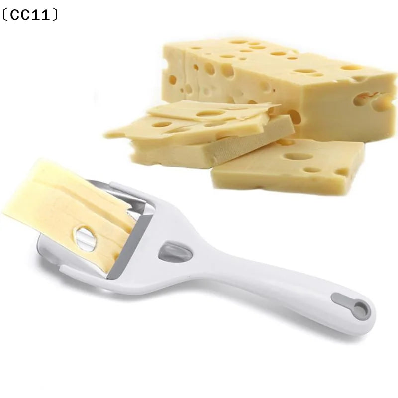 Cheese Slicer Kitchen Tool Stainless Steel Grater Butter Chocolate Qme