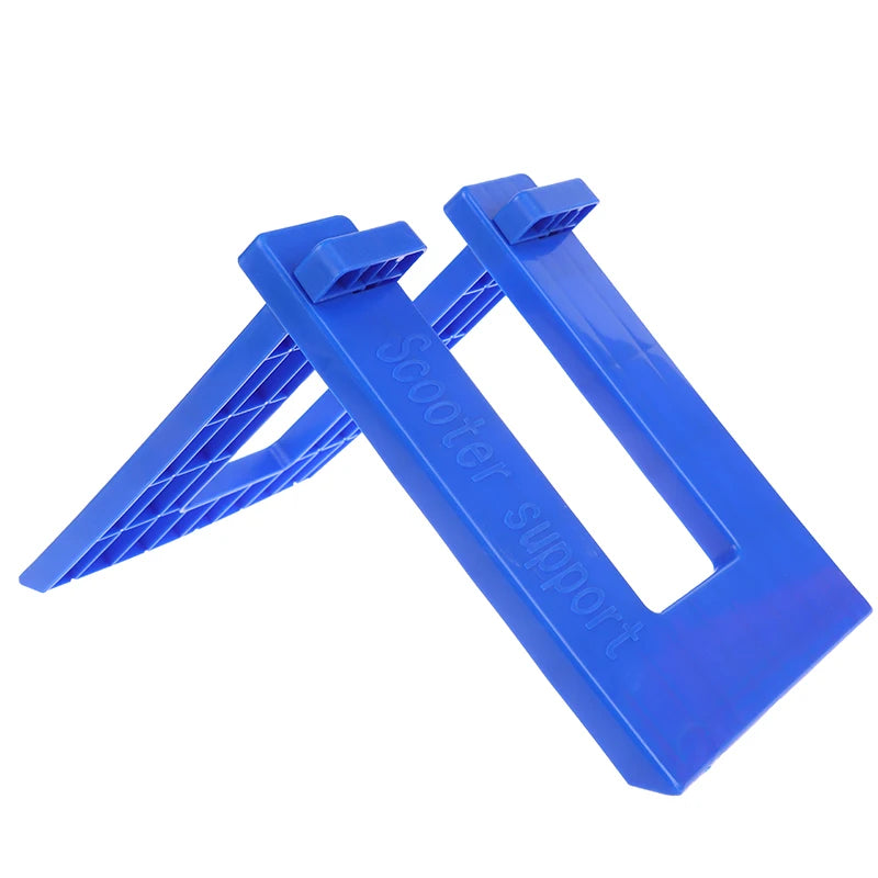 10 Kids Children Bike Plastic Bracket Parking Stand Balance Holder Qme Blue