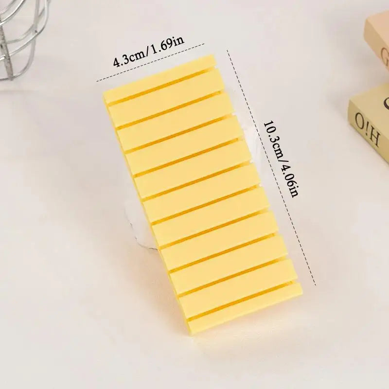 Nail Transfer Paper Organizer Box 10 Grids Sticker Accessories Qme