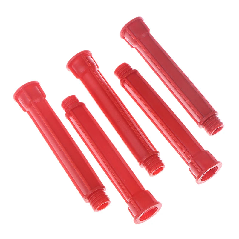 5 Home Caulking Nozzle Tips Plastic Extension Tubes Caulk Applicator Qme