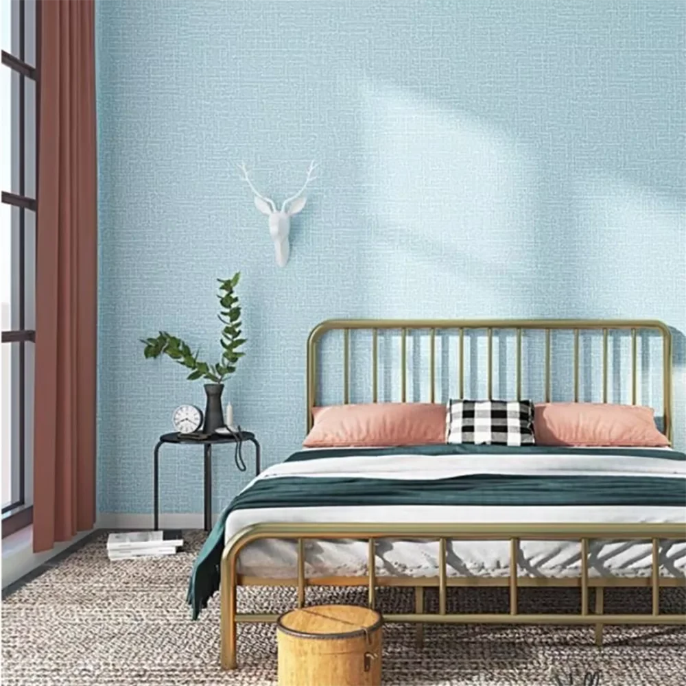 Decorative Waterproof Mildew Proof PVC Thickened 3D Linen Foam Qme