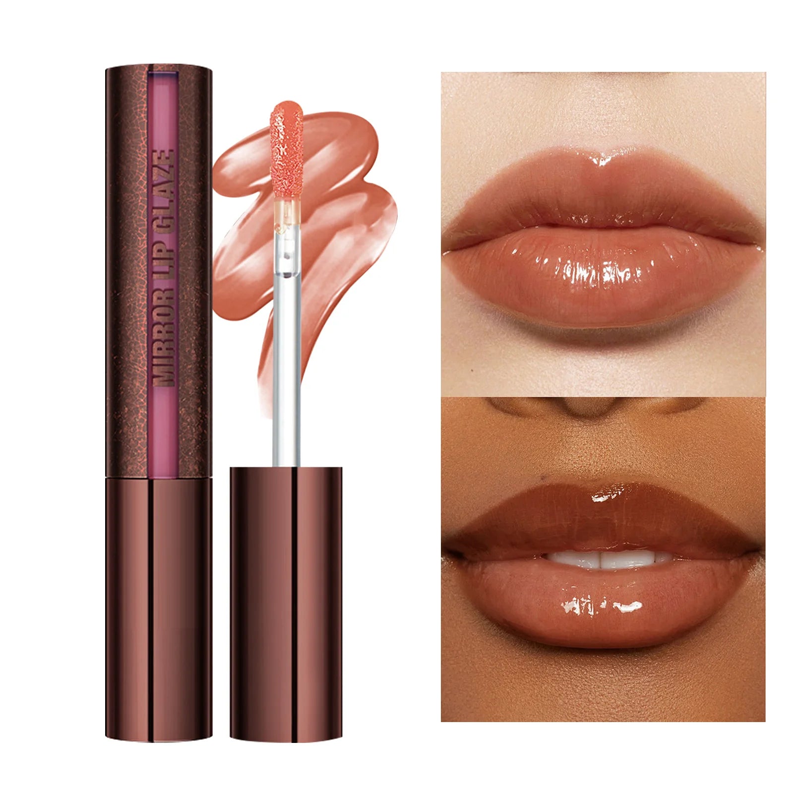 Jelly Lip Glaze Transparent Glass Oil Lightweight Non-stick Gloss Qme 02 China Mainland