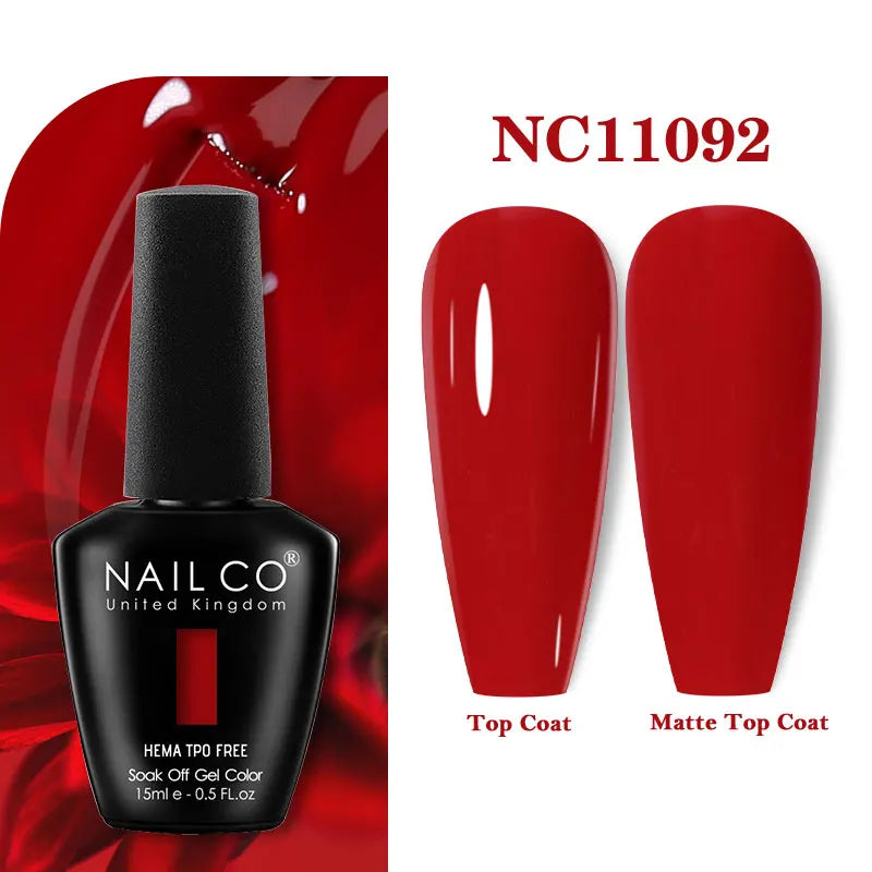 NAILCO Fresh Gel Nail Polish Nails Semi-permanent Varnish Hybrid