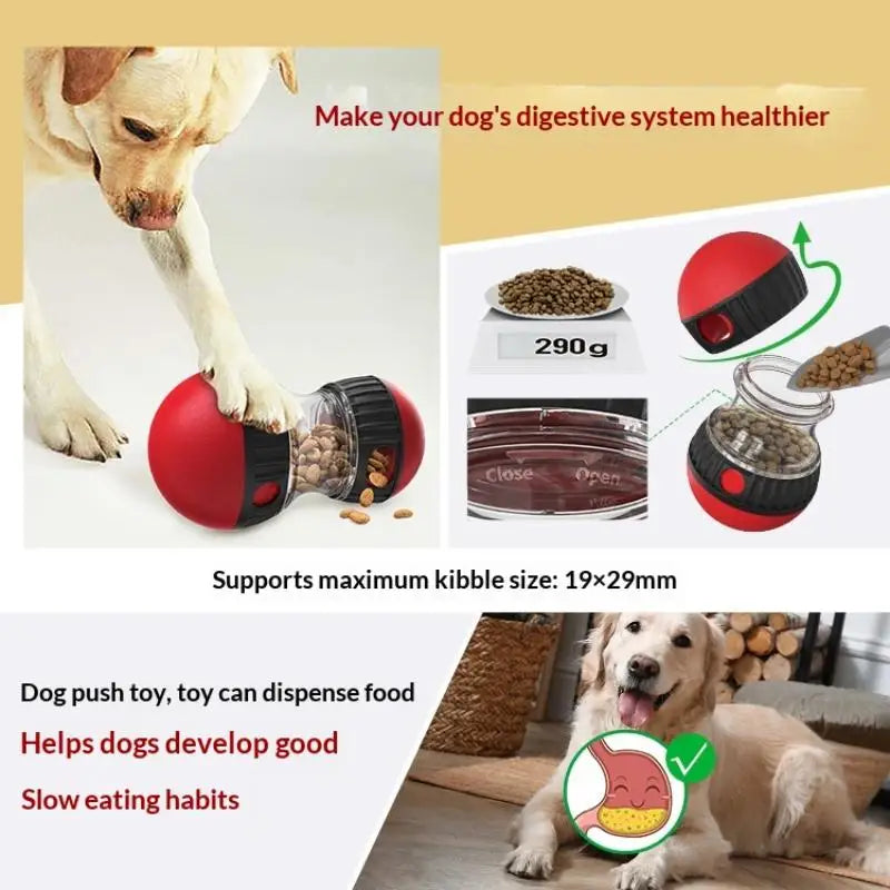 Elliptical Track Rolling Increase Intelligence Ball Leaky Food Qme