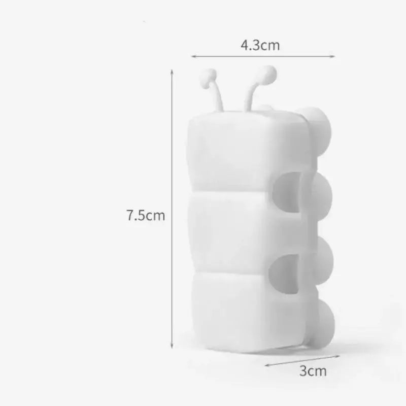 Movable Shower Head Holder Suction Cup Adjustable Reusable Silicone Qme