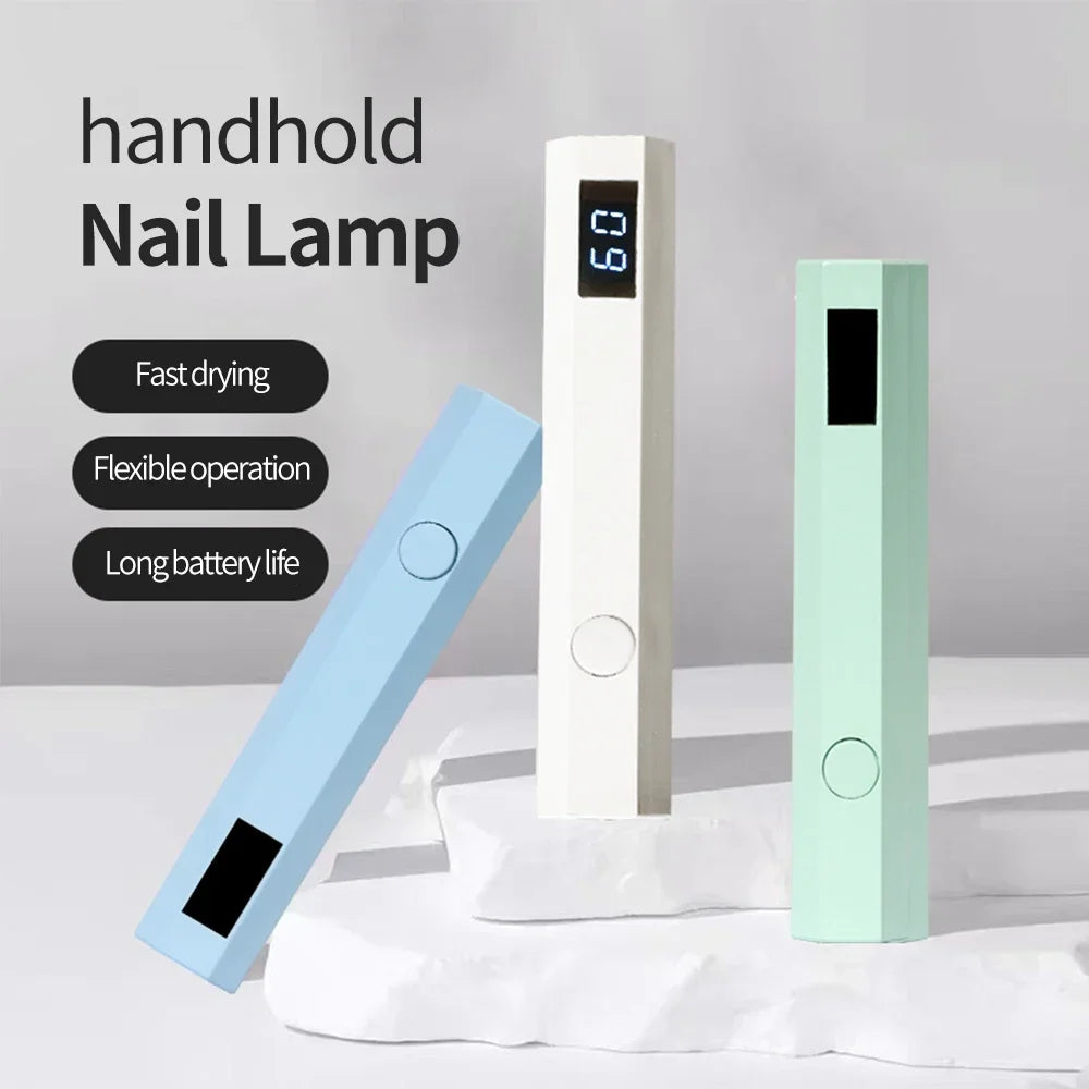 Mini Fashion And Portable Salon Quick Dry USB Nail Dryer Machine Home Phototherapy Tools Professional UV LED Nail Lamp Qme