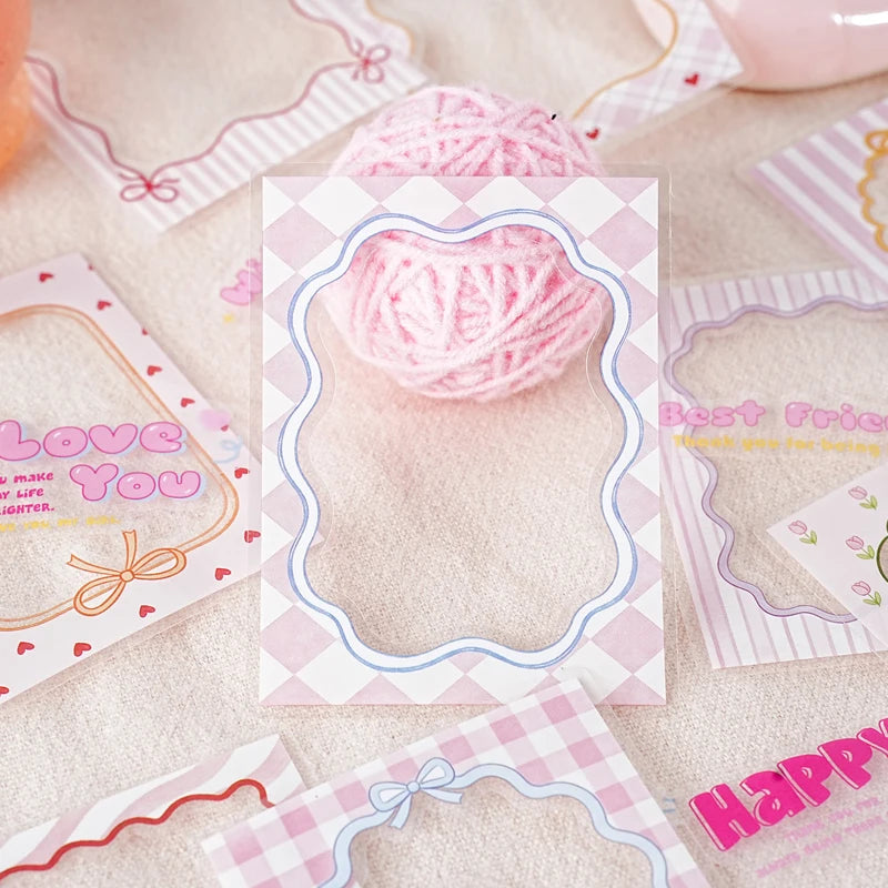15/60 Sheets Japanese Kawaii Girl Stickers Pack DIY Aesthetic Decorative for Scrapbooking Mobile Phone Case Tablet Stationery Qme