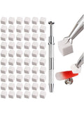 Sponge Gradient Nail Art Stamper Tools Gel Polish Brush Glitter Qme 1 set